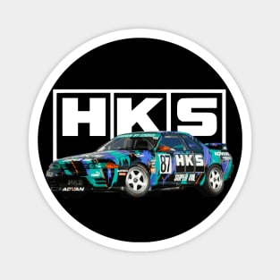 HKS power Skyline R32 GT-R Japan Mt. Fuji GTR JGTC ZERO-R Magnet